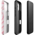 Pink Heart Pattern iPhone 16 Impact Case